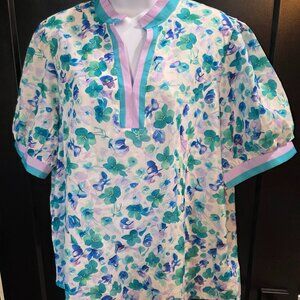 Mod Boutique Floral Top Sz XL